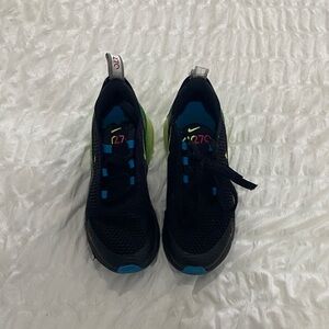 Nike Kids Black and Blue Sneakers